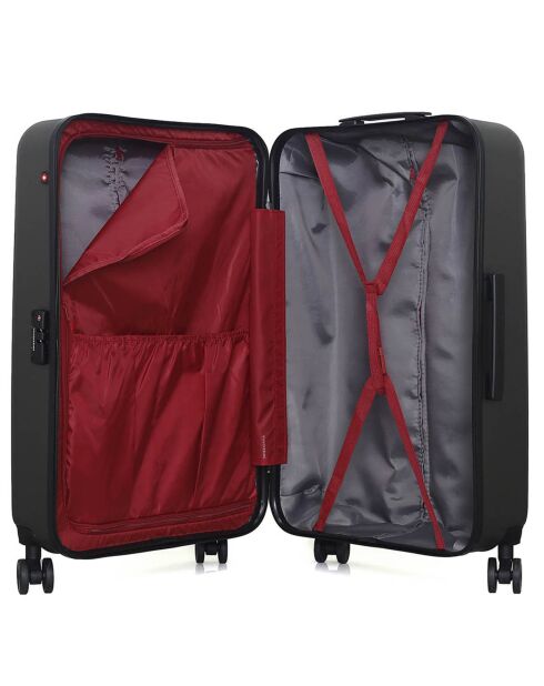 Kabinenkoffer XXS 4 Doppelräder Zurich 42 cm dunkelgrau