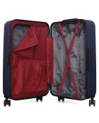 Kabinenkoffer XXS 4 Doppelrollen Zurich 42 cm marineblau