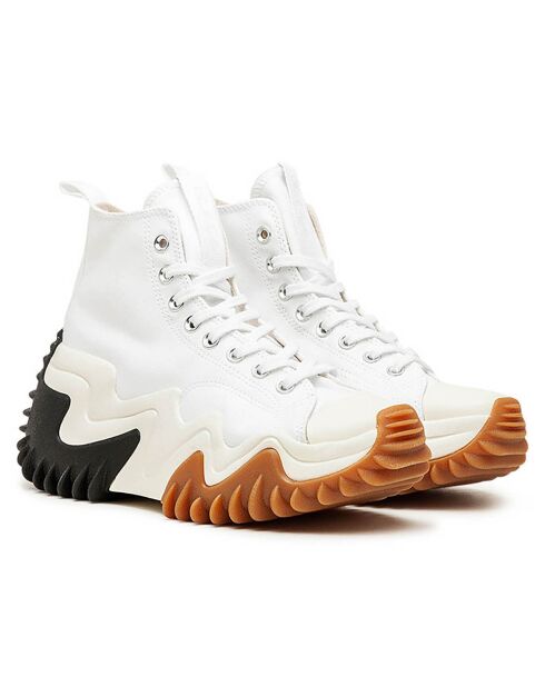 Baskets en Toile Bio Run Star Motion blanches