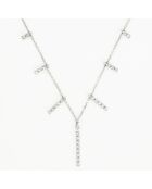 Collier Etincelia Diamant 0.14 ct or blanc