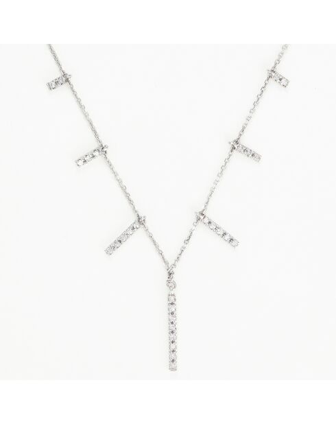 Collier Etincelia Diamant 0.14 ct or blanc