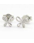Boucles d'oreilles Louisa Diamant 0.45 ct or blanc