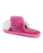 Mules Peyton fuchsia/blanc