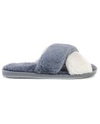 Mules Julia gris/blanc