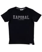 T-Shirt en Coton Logo Kapo noir