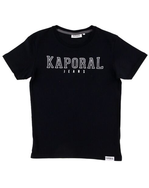 T-Shirt en Coton Logo Kapo noir