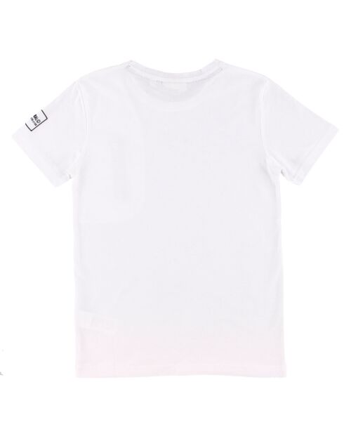 T-Shirt en Coton Zip Poit blanc