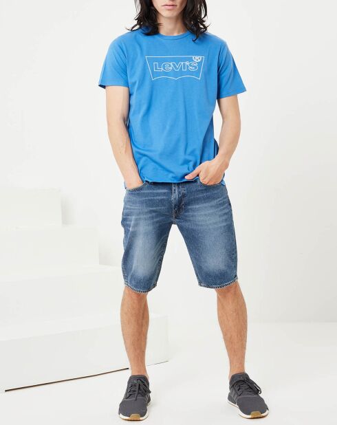 Bermuda en jean 511 Slim Hemmed Harbour bleu
