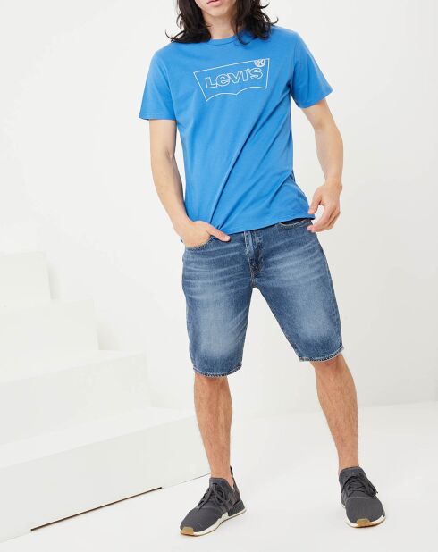 Bermuda en jean 511 Slim Hemmed Harbour bleu