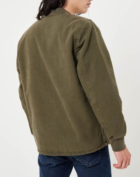 Veste Bombers Deck vert kaki