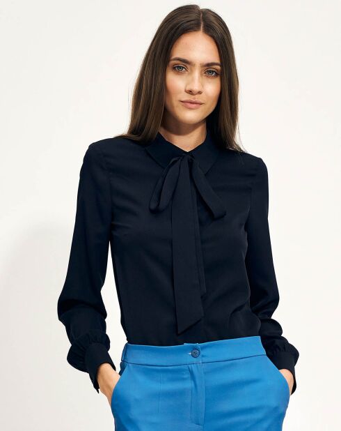 Chemisier Calioppe bleu marine