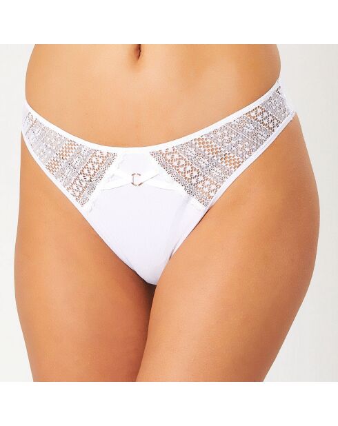 Elysée weißer Tanga
