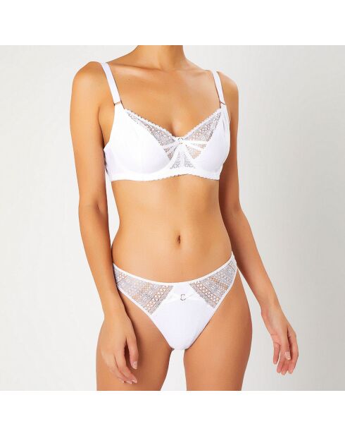 Elysée weißer Tanga