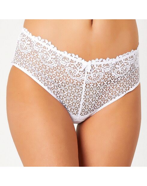 Fijne witte shorty
