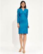 Robe Lounia bleue