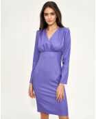 Robe Lounia violette