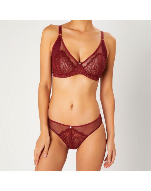 Soutien-gorge soft Every acajou