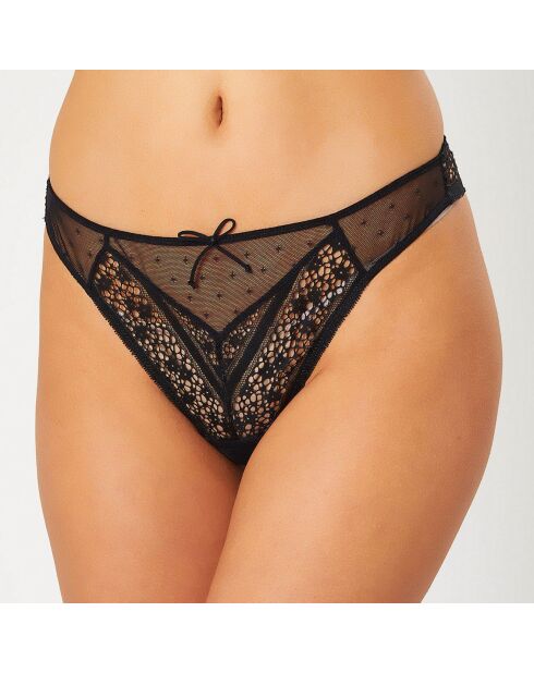 Tanga Envie noir