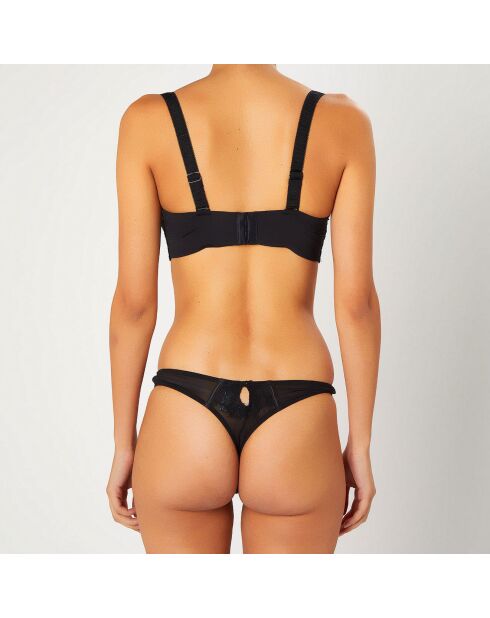 Soutien-gorge paddé Floriane noir