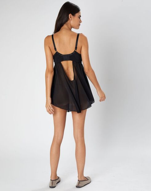 Romy schwarzes Babydoll