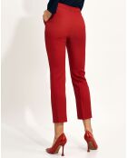 Pantalon Melia rouge