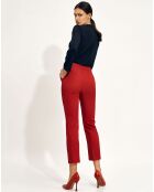 Pantalon Melia rouge