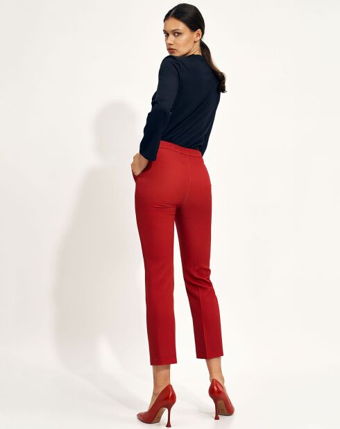 Pantalon Melia rouge