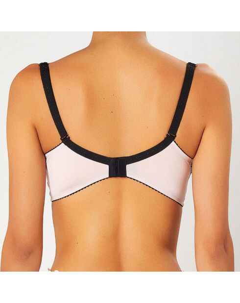 Reggiseno imbottito Flavia nero/bianco