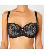 Soutien-gorge paddé Floriane noir