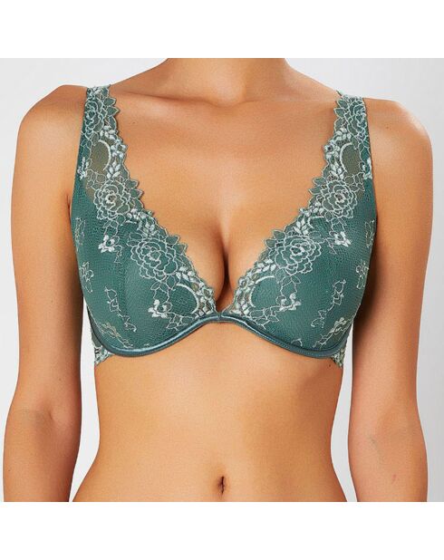 Only Dahalia Push-up-BH aus Jade
