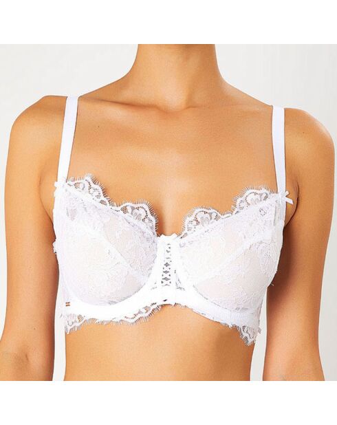 Witte zachte bh van Sissi