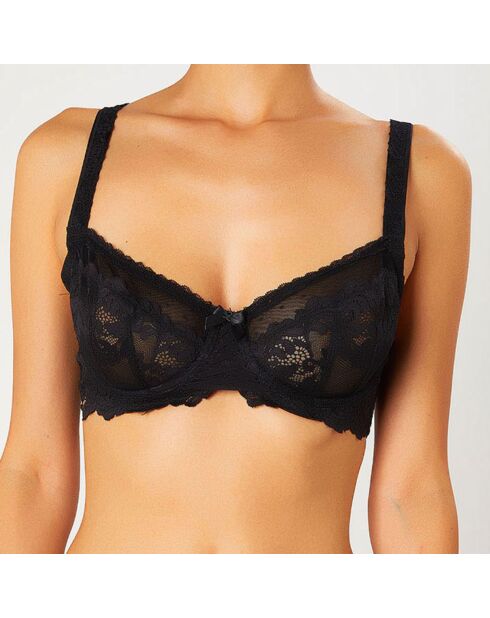 Reggiseno morbido nero reale