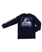 T-Shirt en Coton Seaquest bleu marine