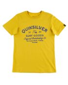 T-Shirt en Coton Quik Ecriture jaune