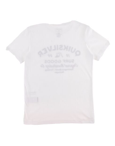 T-Shirt en Coton Quik Ecriture blanc