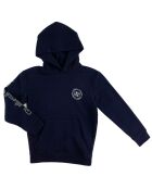 Sweat en Coton Return To The Sea bleu marine