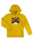 Sweat Magic Van en Coton bio mélangé jaune moutarde
