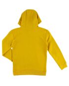 Sweat Magic Van en Coton bio mélangé jaune moutarde