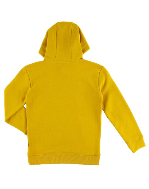Sweat Magic Van en Coton bio mélangé jaune moutarde