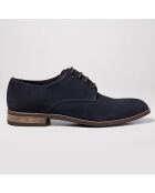 Derbies en Cuir Sman marine foncé