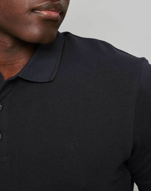 Polo Jprblastretch bleu marine