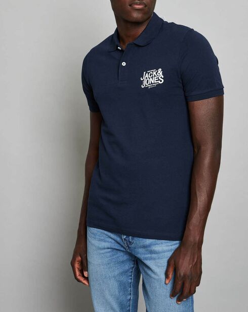 Polo Jorbrink bleu marine