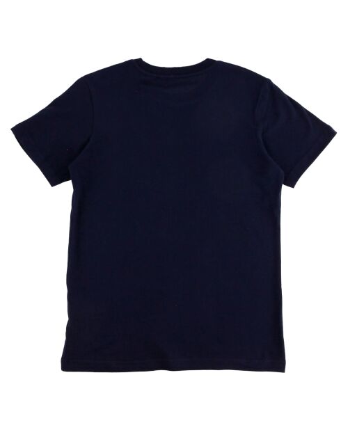 T-Shirt en Coton Tête de mort bleu marine