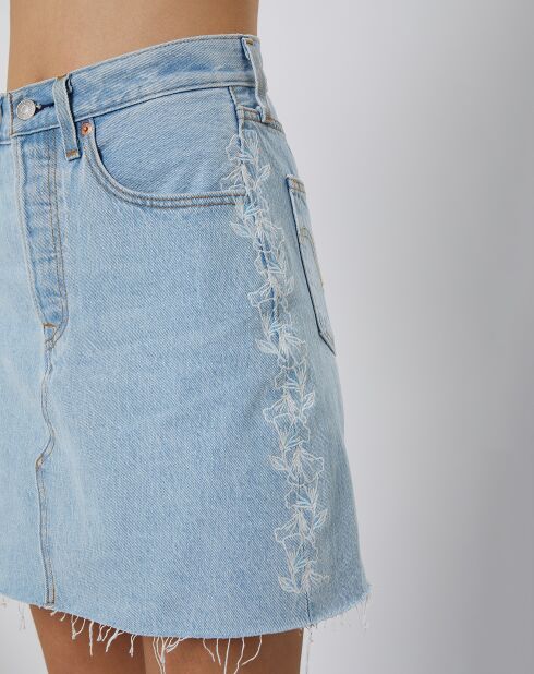 Jupe Hr Decon Iconic Bf Skirt Nc bleue