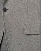 Veste de costume extraslim Bsoap gris chiné clair