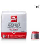 6 Schachteln mit 18 Iperespresso Classico-Kapseln - 108 Kapseln