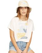 T-Shirt Billabong x Wrangler Take It Back blanc