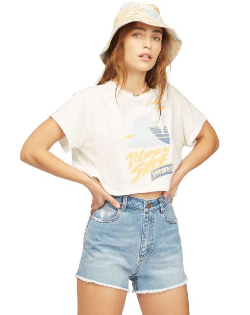 T-Shirt Billabong x Wrangler Take It Back blanc