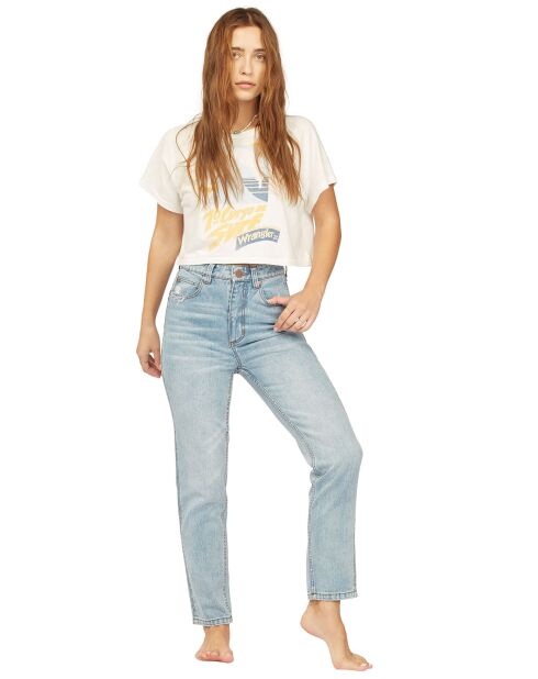 Jean Billabong x Wrangler Shes Cheeky bleu