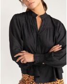 Chemise By Night imprimé noir